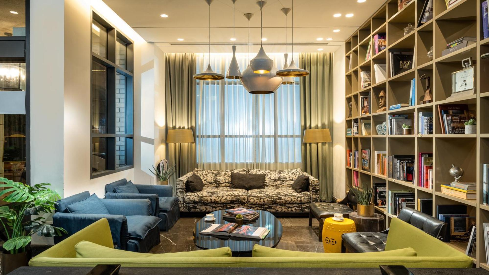 Hotel Indigo Tel Aviv - Diamond District By Ihg Giv'atayim Exteriér fotografie Library